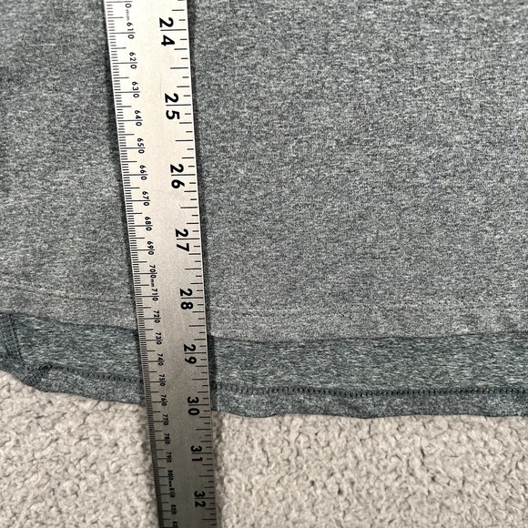 Nike Pullover Shirt Mens Large Gray Dri-Fit Performance 1/4 Zip Mock Neck Adult - Picture 9 of 16